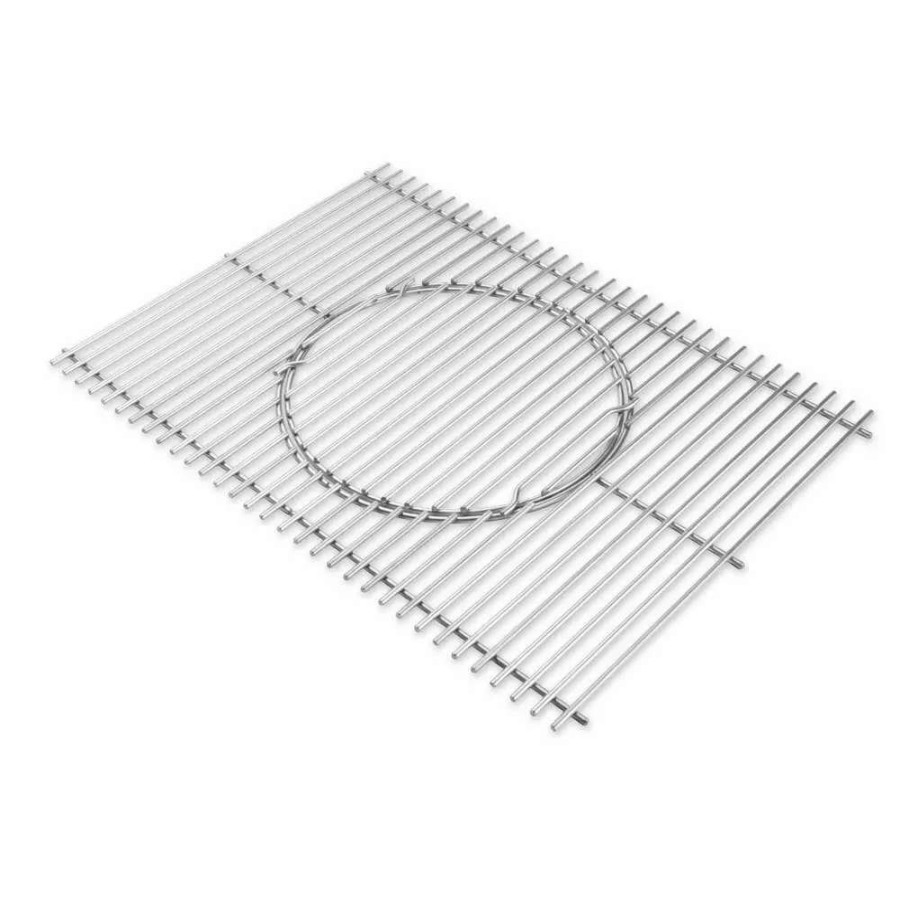 Grills & Outdoor Cooking * | Weber Grill Cooking Grates & Warming Racks 26-In X 19.5-In Rectangle Stainless Steel Cooking Grate