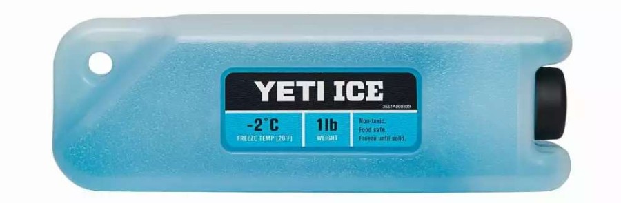 Coolers & Water Bottles * | Thing Ice Packs Yeti Ice 1-Lb Blue Liquid Ice Pack