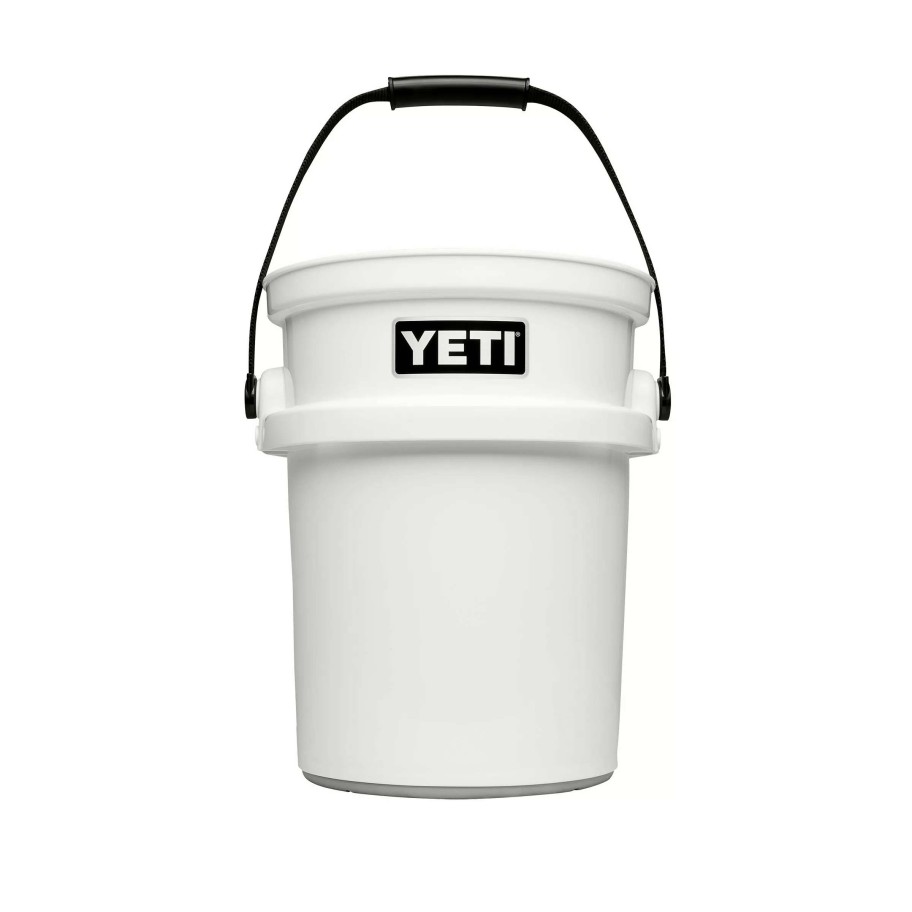 Coolers & Water Bottles * | Yeti Gear Storage & Containers Loadout 5-Gallon Bucket, White