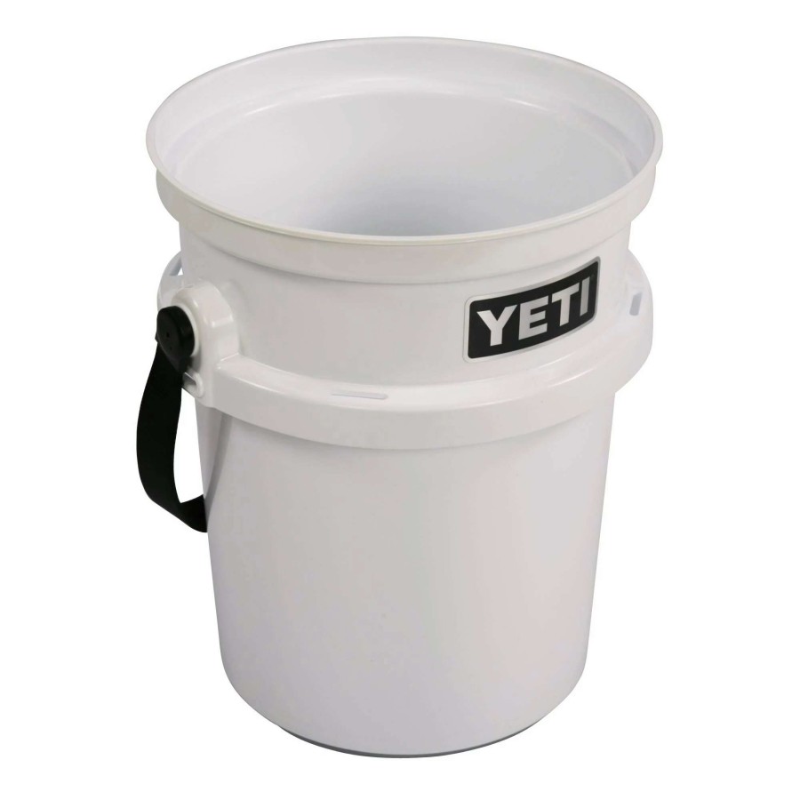 Coolers & Water Bottles * | Yeti Gear Storage & Containers Loadout 5-Gallon Bucket, White