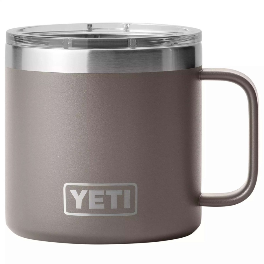 Coolers & Water Bottles * | Yeti Water Bottles & Mugs Rambler 14-Fl Oz Stainless Steel Mug With Magslider Lid