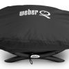 Grills & Outdoor Cooking * | Weber Grill Covers 17.3-In W X 26.3-In H Black Gas Grill Cover