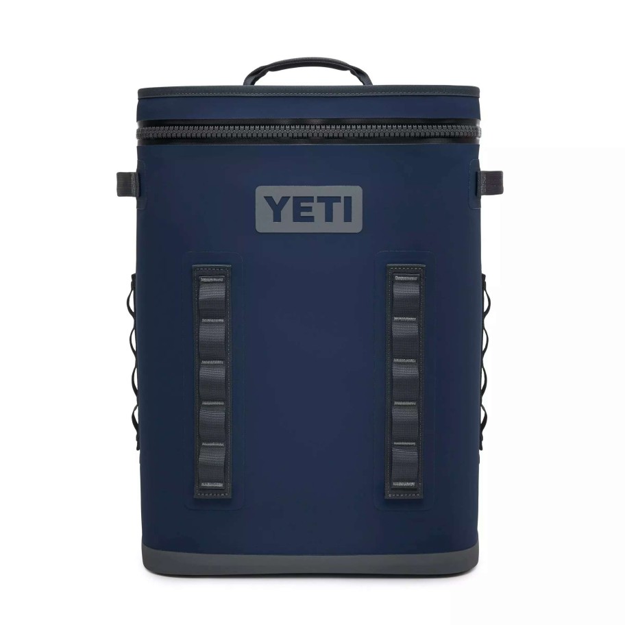 Coolers & Water Bottles * | Yeti Portable Coolers Hopper Backflip 24 Insulated Backpack Cooler, Navy