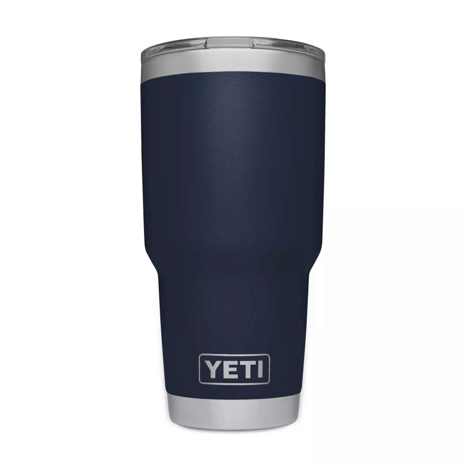 Coolers & Water Bottles * | Yeti Water Bottles & Mugs Rambler 30-Fl Oz Stainless Steel Tumbler With Magslider Lid, Navy