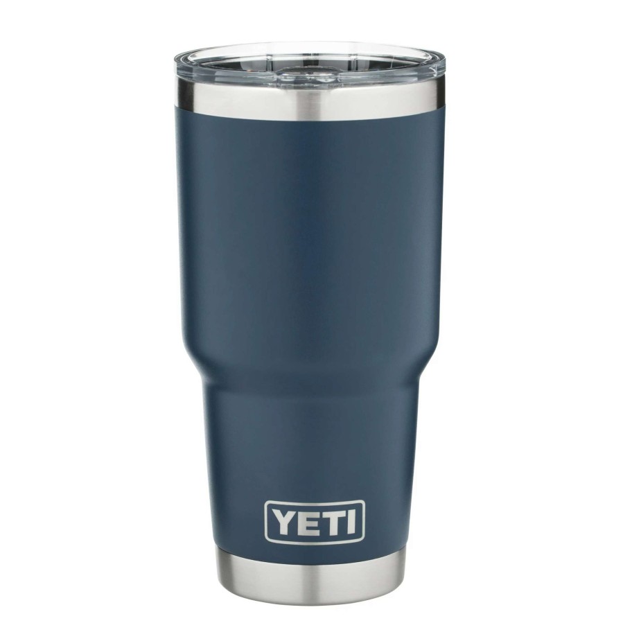 Coolers & Water Bottles * | Yeti Water Bottles & Mugs Rambler 30-Fl Oz Stainless Steel Tumbler With Magslider Lid, Navy