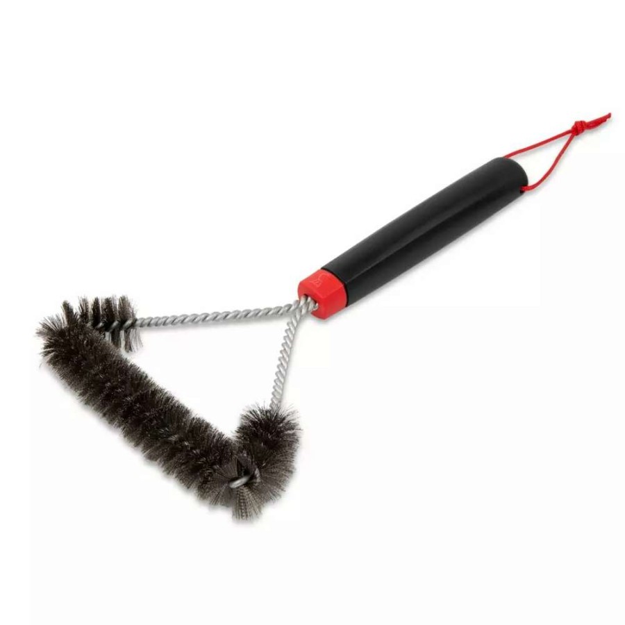 Grills & Outdoor Cooking * | Weber Grill Brushes & Cleaning Blocks Plastic 12-In Grill Brush