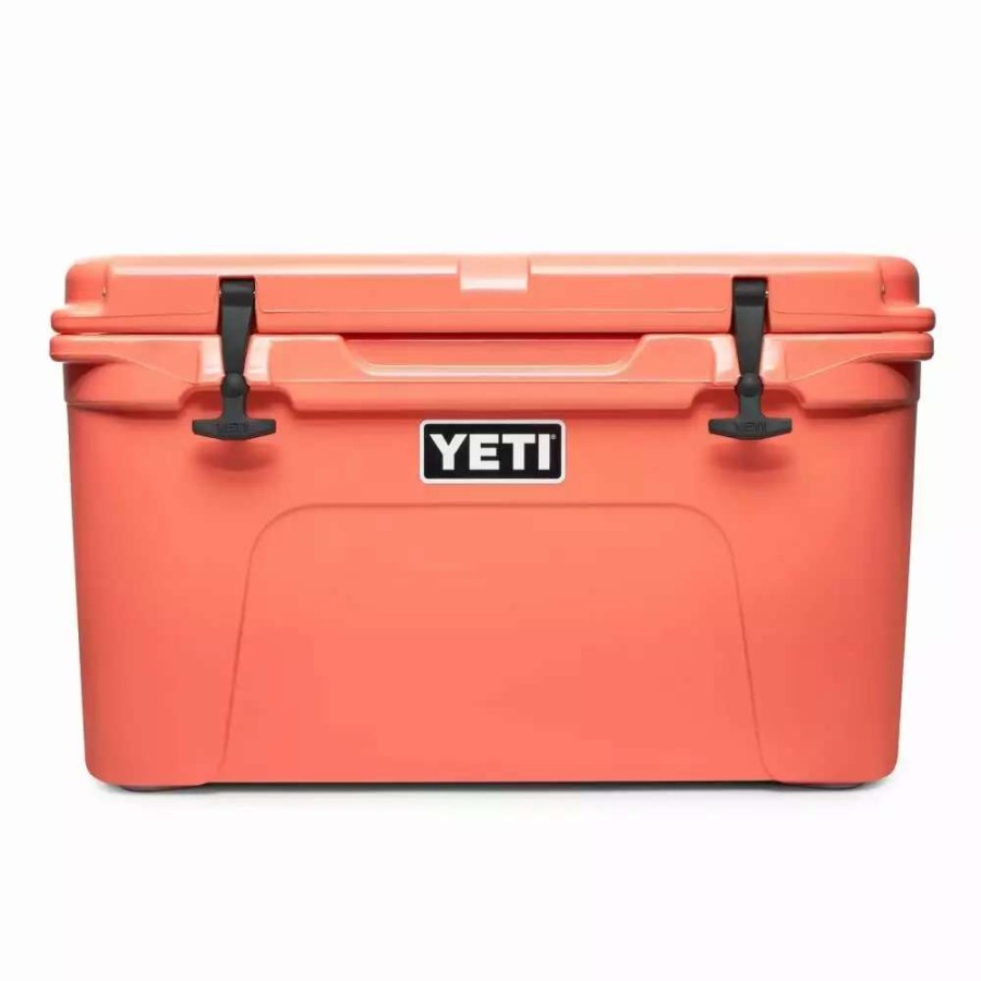 Coolers & Water Bottles * | Yeti Portable Coolers Tundra 45 Insulated Chest Cooler, Coral