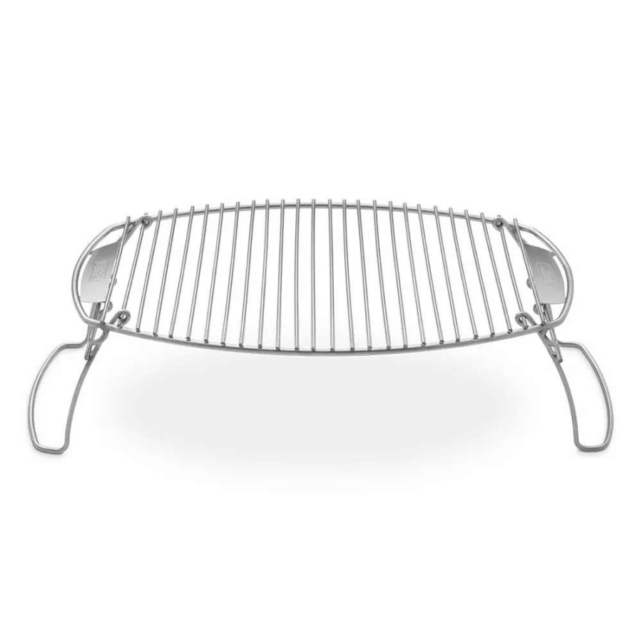 Grills & Outdoor Cooking * | Weber Grill Cooking Grates & Warming Racks Stainless Steel Expansion Grill Rack