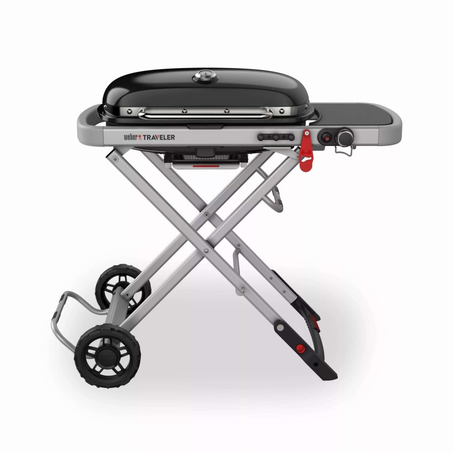 Grills & Outdoor Cooking * | Weber Portable Grills Traveler Portable Gas Grill