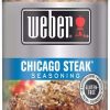 Grills & Outdoor Cooking * | Weber Dry Seasoning & Marinades Weber Chicago Steak Seasoning 13 Oz