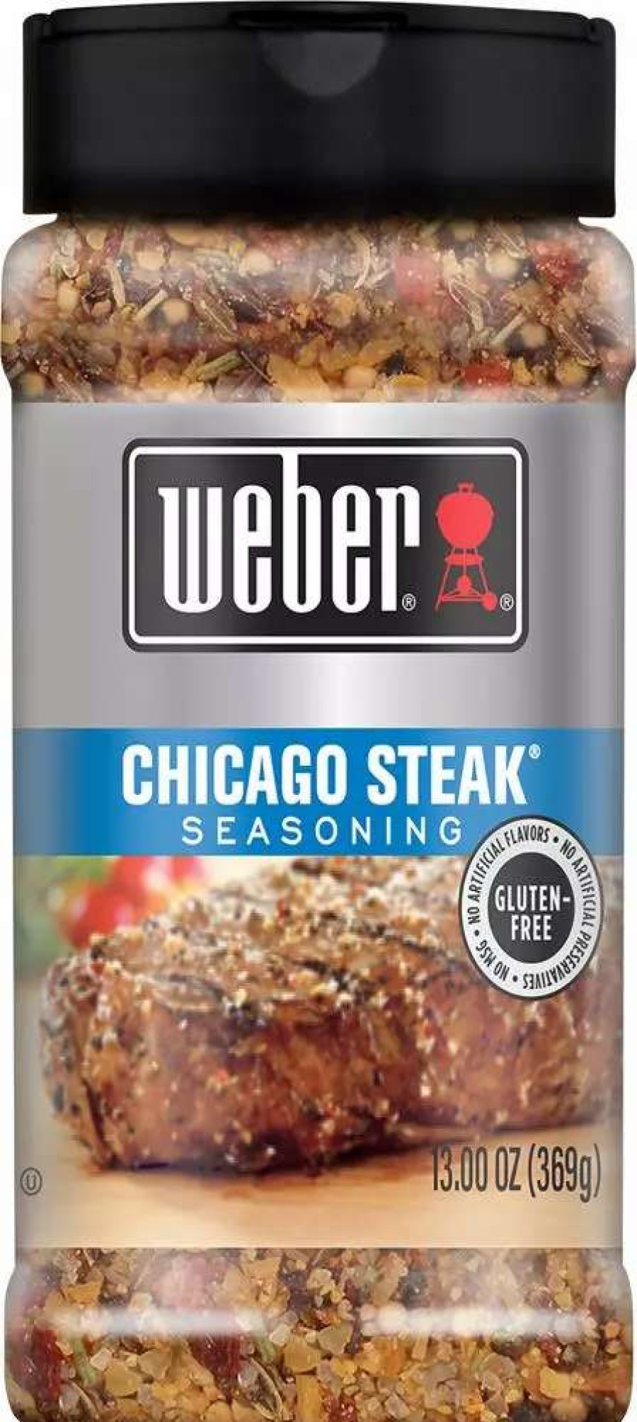 Grills & Outdoor Cooking * | Weber Dry Seasoning & Marinades Weber Chicago Steak Seasoning 13 Oz