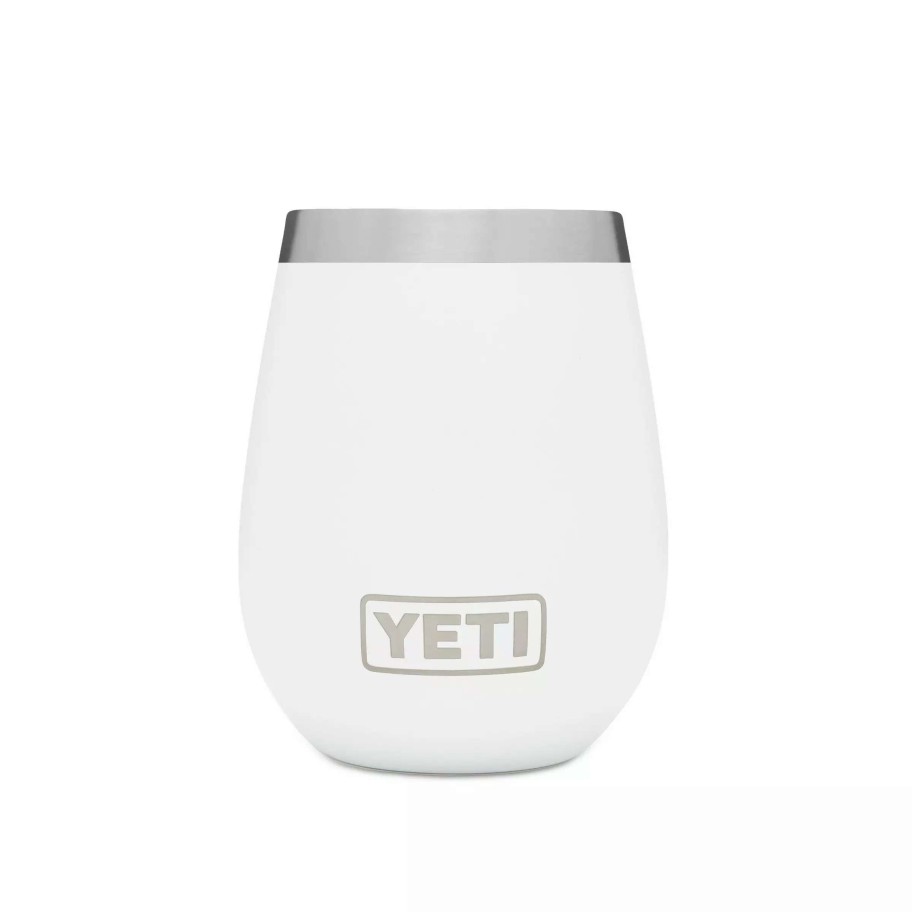 Coolers & Water Bottles * | Yeti Water Bottles & Mugs Rambler 10-Fl Oz Stainless Steel Wine Tumbler