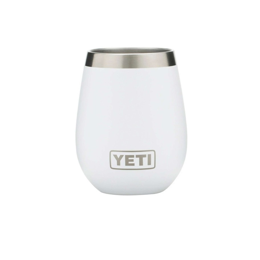 Coolers & Water Bottles * | Yeti Water Bottles & Mugs Rambler 10-Fl Oz Stainless Steel Wine Tumbler