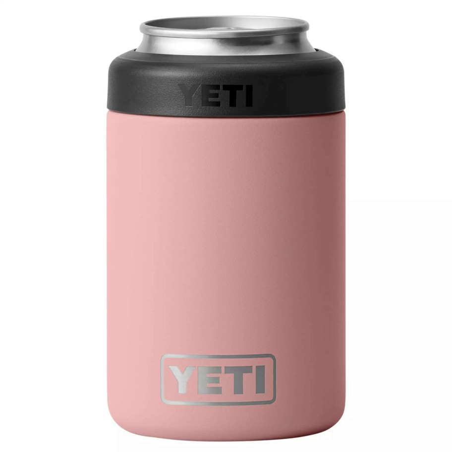 Coolers & Water Bottles * | Yeti Drinkware Accessories Rambler Colster 2.0 Sandstone Pink