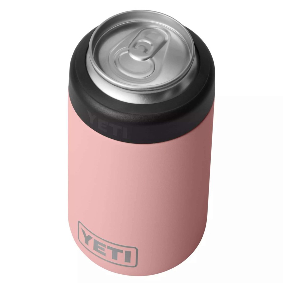 Coolers & Water Bottles * | Yeti Drinkware Accessories Rambler Colster 2.0 Sandstone Pink