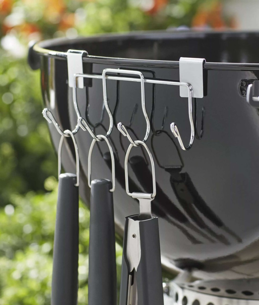 Grills & Outdoor Cooking * | Weber Grilling Tools & Utensils Plated Steel Tool Hanger