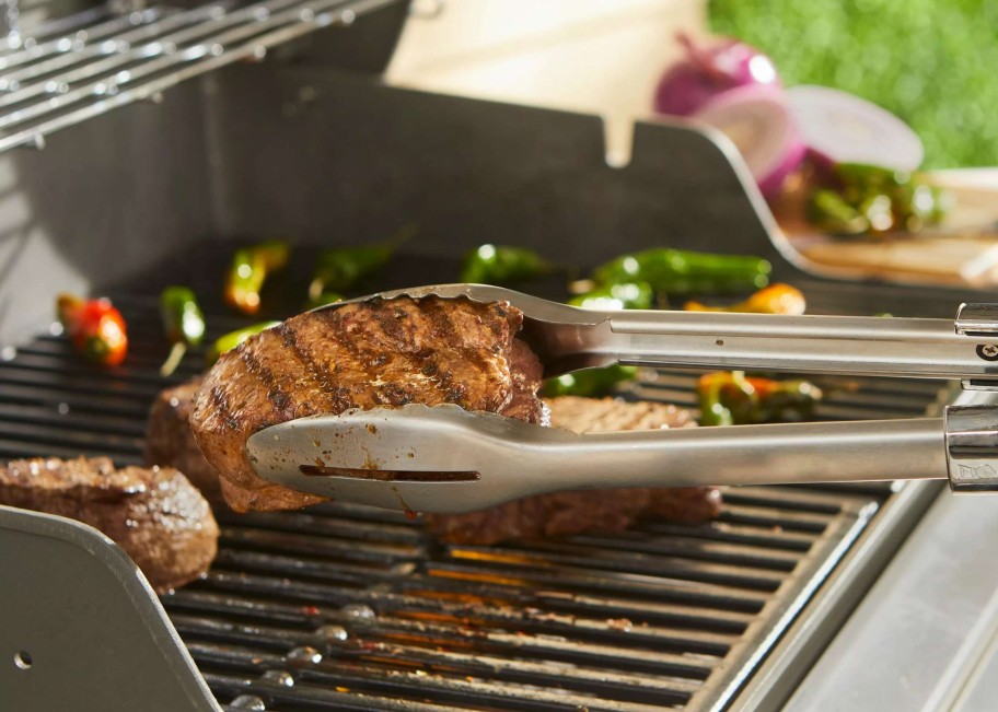 Grills & Outdoor Cooking * | Weber Grilling Tools & Utensils Precision Grill Tongs