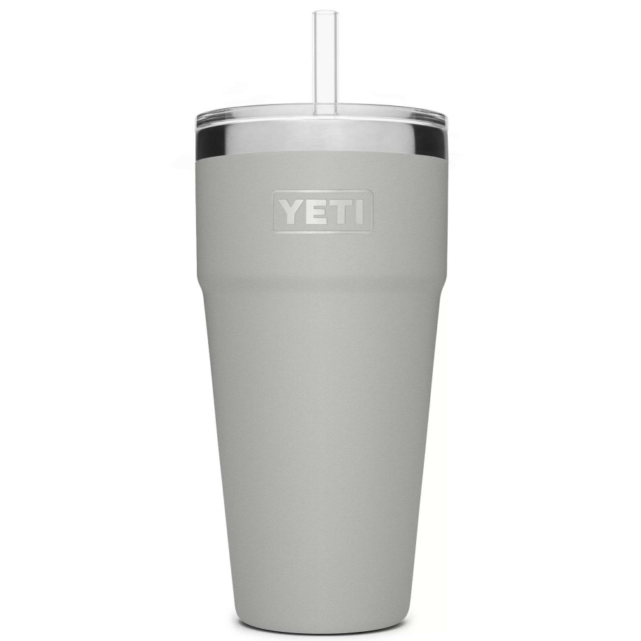 Coolers & Water Bottles * | Yeti Water Bottles & Mugs Rambler 26-Fl Oz Stainless Steel Cup With Straw Lid