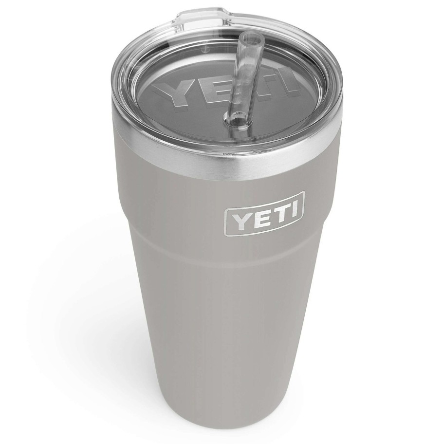 Coolers & Water Bottles * | Yeti Water Bottles & Mugs Rambler 26-Fl Oz Stainless Steel Cup With Straw Lid