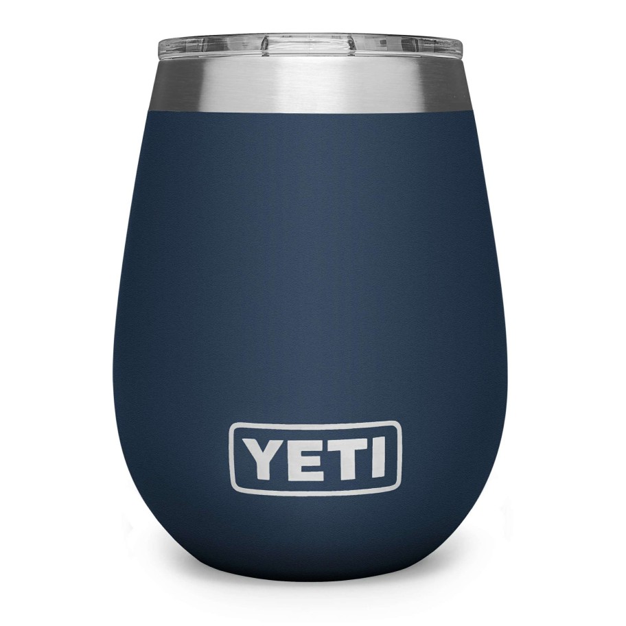 Coolers & Water Bottles * | Yeti Water Bottles & Mugs Rambler 10-Fl Oz Stainless Steel Wine Tumbler With Magslider Lid