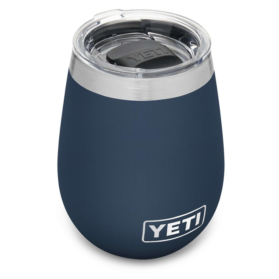 Coolers & Water Bottles * | Yeti Water Bottles & Mugs Rambler 10-Fl Oz Stainless Steel Wine Tumbler With Magslider Lid