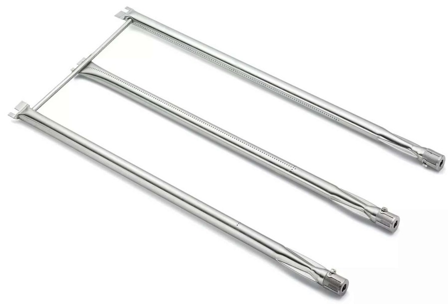 Grills & Outdoor Cooking * | Weber Gas Grill Burners 4-Pack 30.1-In Stainless Steel Tube Burner