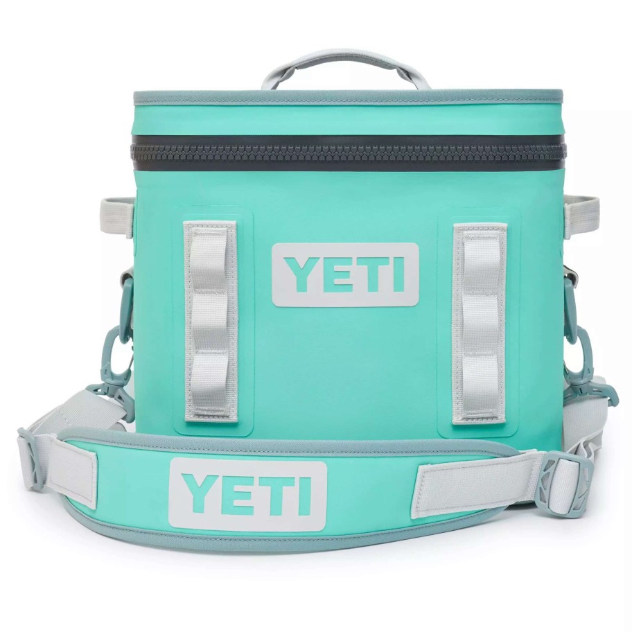 Coolers & Water Bottles * | Yeti Portable Coolers Hopper Flip 12 Insulated Personal Cooler, Aquifer Blue