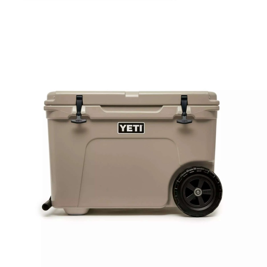 Coolers & Water Bottles * | Yeti Portable Coolers Tundra Haul Wheeled Insulated Chest Cooler, Tan