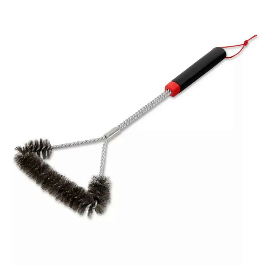 Grills & Outdoor Cooking * | Weber Grill Brushes & Cleaning Blocks Plastic 17.9-In Grill Brush