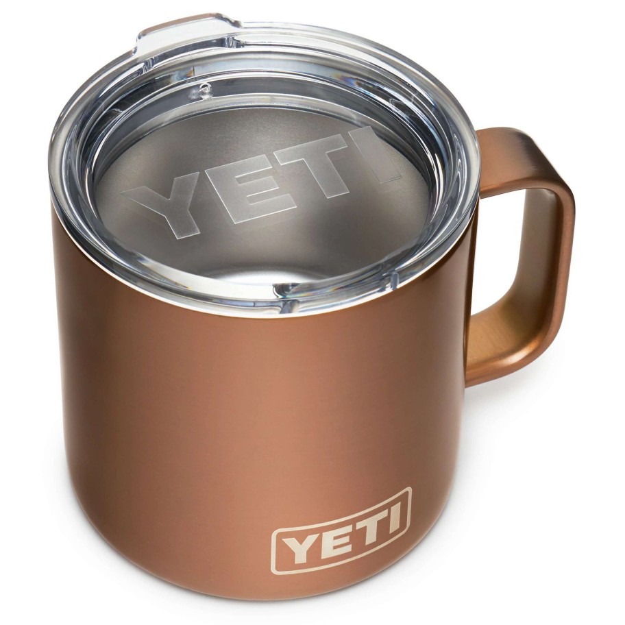 Coolers & Water Bottles * | Yeti Water Bottles & Mugs Rambler 14-Fl Oz Stainless Steel Mug With Magslider Lid