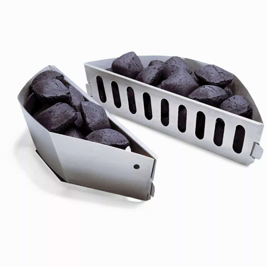 Grills & Outdoor Cooking * | Weber Charcoal & Accessories 2-Pack Basket